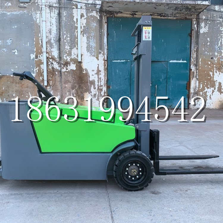 余庆县小型电动叉车1吨2吨步行站驾式电瓶堆高充电装卸车液压升降车铲车
